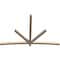 Ekena Millwork Alberta Smooth Timber Gable Bracket, Douglas Fir, 108"W x 72"H x 3 1/2"D x 3 1/2"F, 16/12 Pitch GBW108X72X0404ALB00SDF - alternate 2